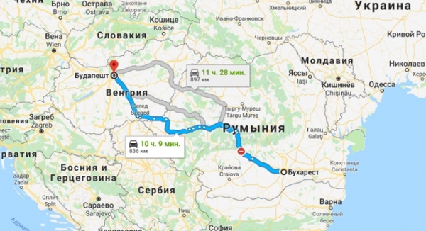 Французские футбольные болельщики перепутали Бухарест с Будапештом и украинцев с венграми
