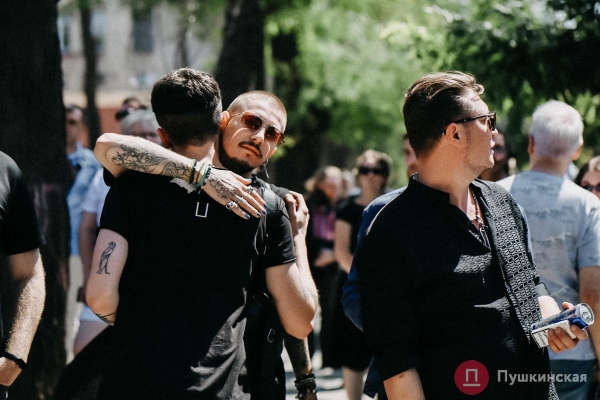 Как Одесса прощалась с Александром Ройтбурдом. Фоторепортаж