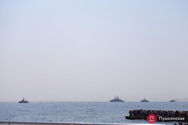 Военно-морской парад ко Дню независимости в Одессе: как это было. Фоторепортаж
