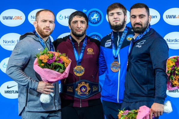 Вольная борьба. Одесский спортсмен стал бронзовым призером чемпионата мира