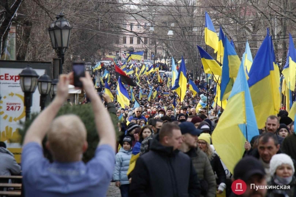 Самый масштабный за последние годы: в Одессе прошел марш единства. Фоторепортаж