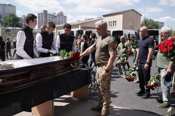 Прощание с командиром одесских "Рыцарей": сослуживцы рассказали о полковнике и пообещали отомстить врагу