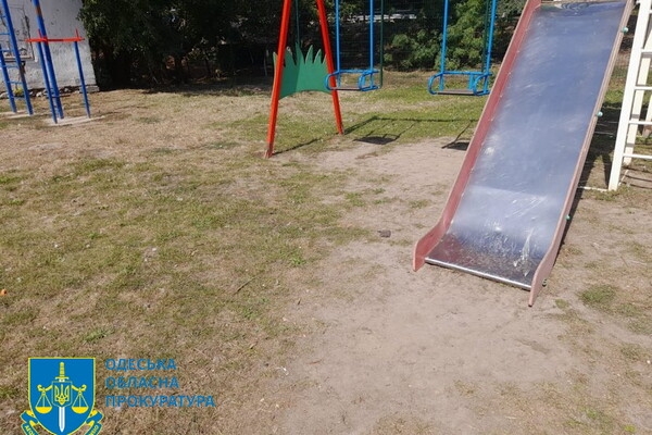 В Одесской области будут судить подрядчика, который нажился на ремонте детской площадки 