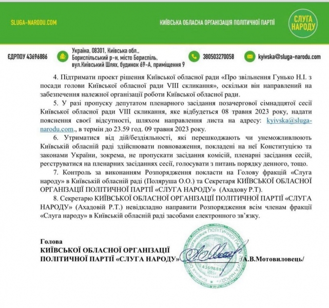 «Слуга народу» Мотовиловець претендує на місце у списку «Європейської солідарності» — експерт