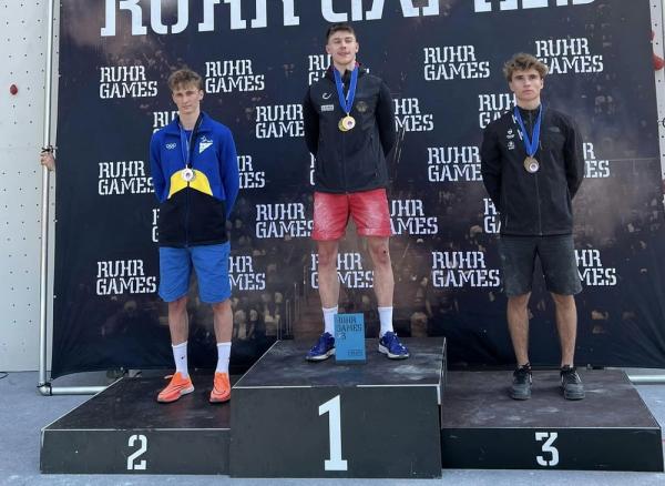 Скелелазіння. 18-річний одеський спортсмен здобув дві медалі на двох великих міжнародних стартах