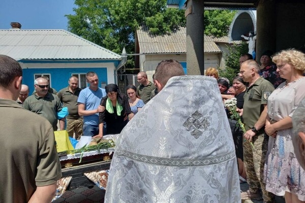 В Одесской области попрощались с погибшим воином Андреем Кошелевым