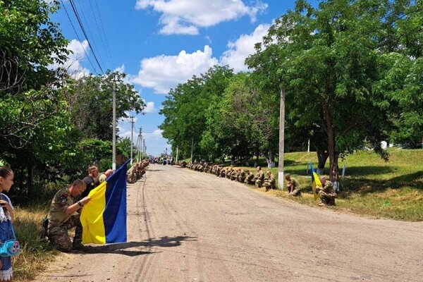 В Одесской области попрощались с погибшим воином Андреем Кошелевым