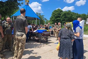 В Одесской области попрощались с погибшим воином Андреем Кошелевым