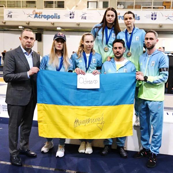 Фехтування. Олена КРАВАЦЬКА і Аліна КОМАЩУК завоювали олімпійські ліцензії для Одеської області